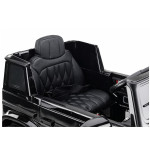 Elektrické autíčko Mercedes AMG G63, lakované - čierne